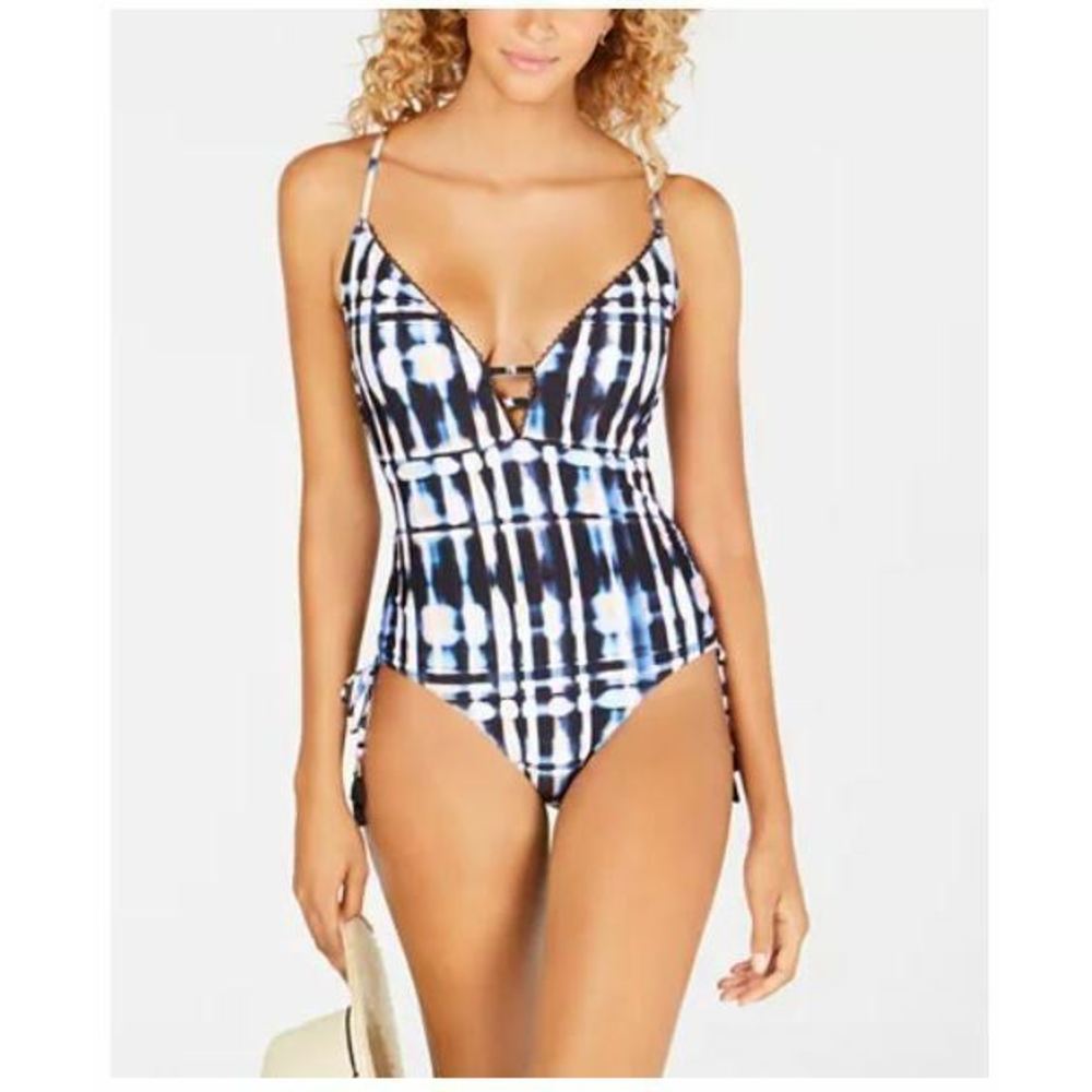 New Lucky Brand Solstice Canyon Strappy One-Piece Swimsuit Size Large L